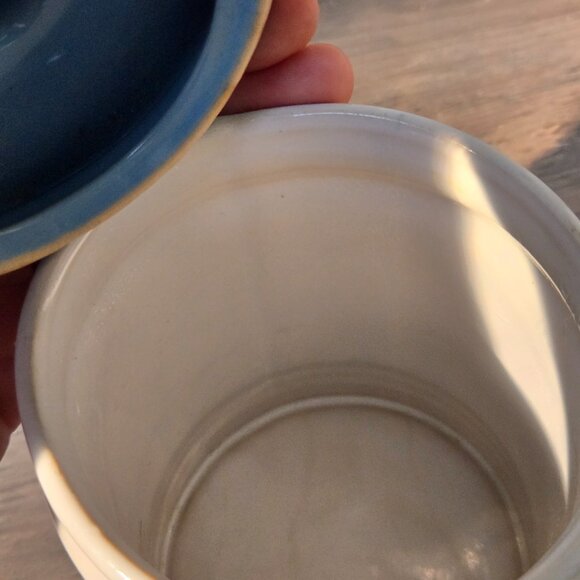 3 For 45 💕✨️Vintage Porcelain Drippings Jar with Duck Motif - Picture 6 of 6